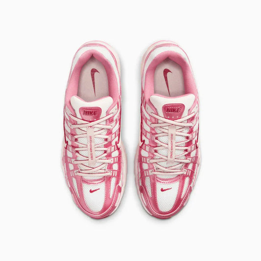 Nike P-6000 White Silt Red Peony W
