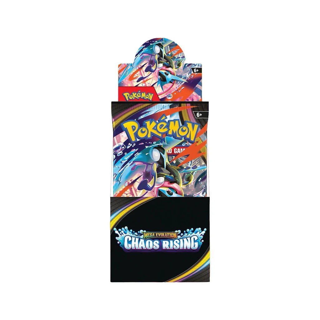 2026 Pokémon Mega Evolution Chaos Rising Half Booster Box