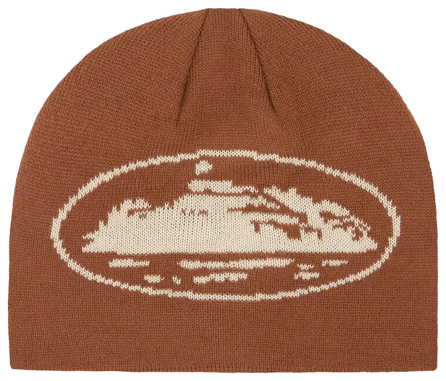 Corteiz Beanie Brown