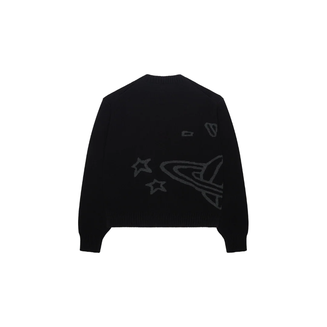 Broken Planet Knit Black