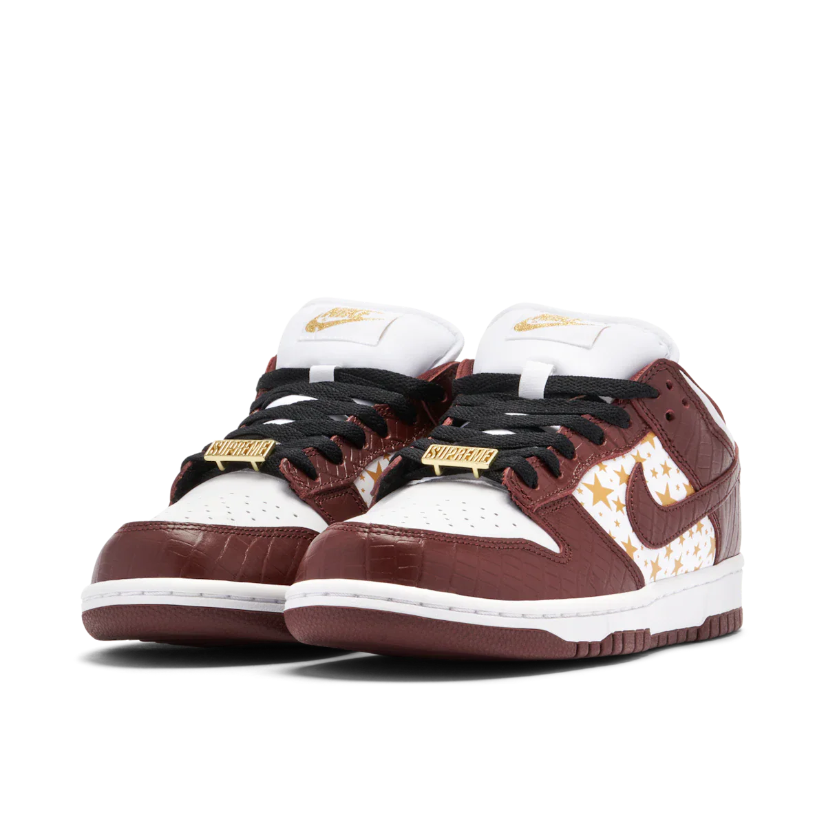 Nike SB Dunk Low Supreme Stars Barkroot Brown (2021)