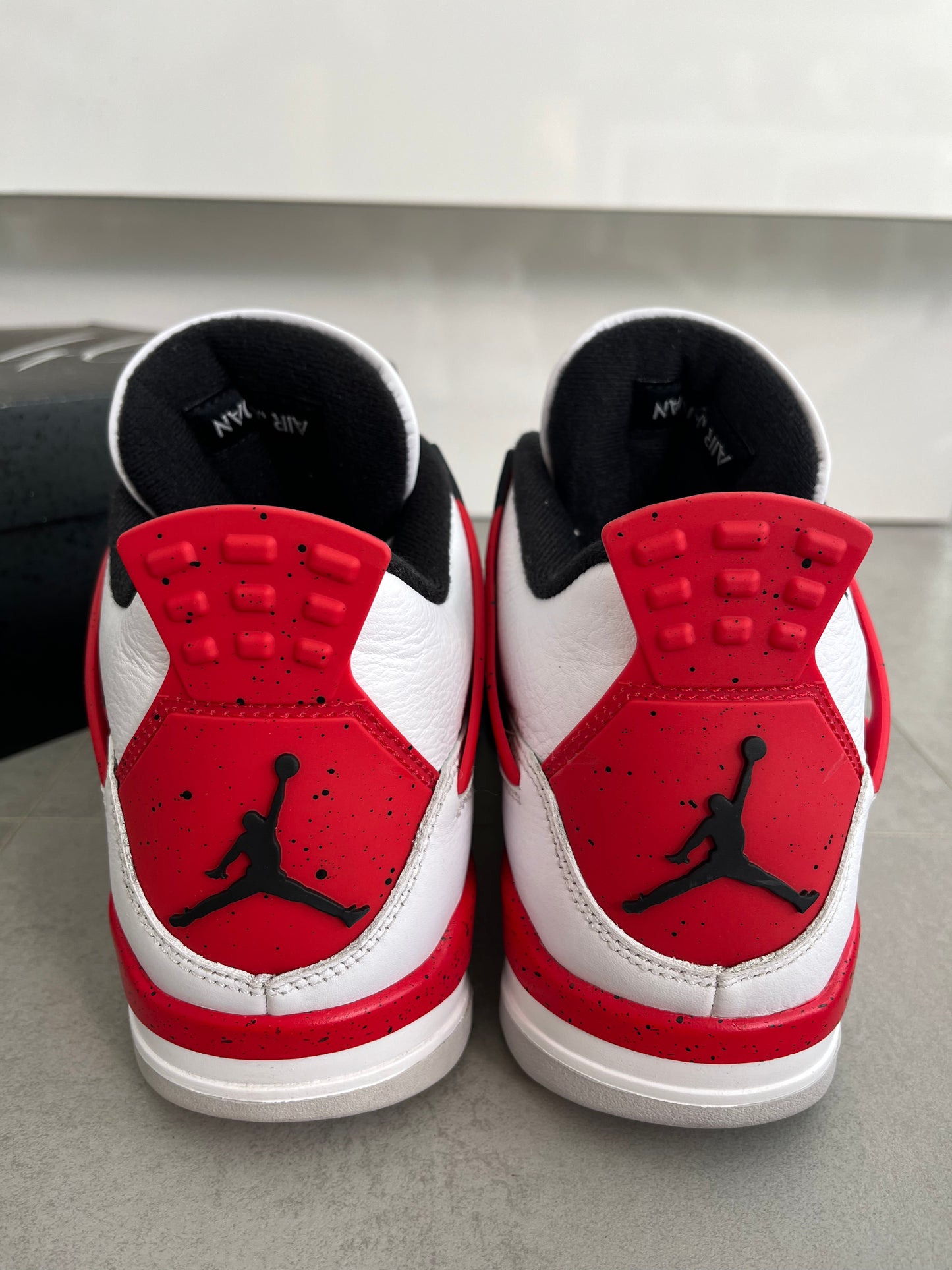 UK 8.5 - Jordan 4 Retro Red Cement