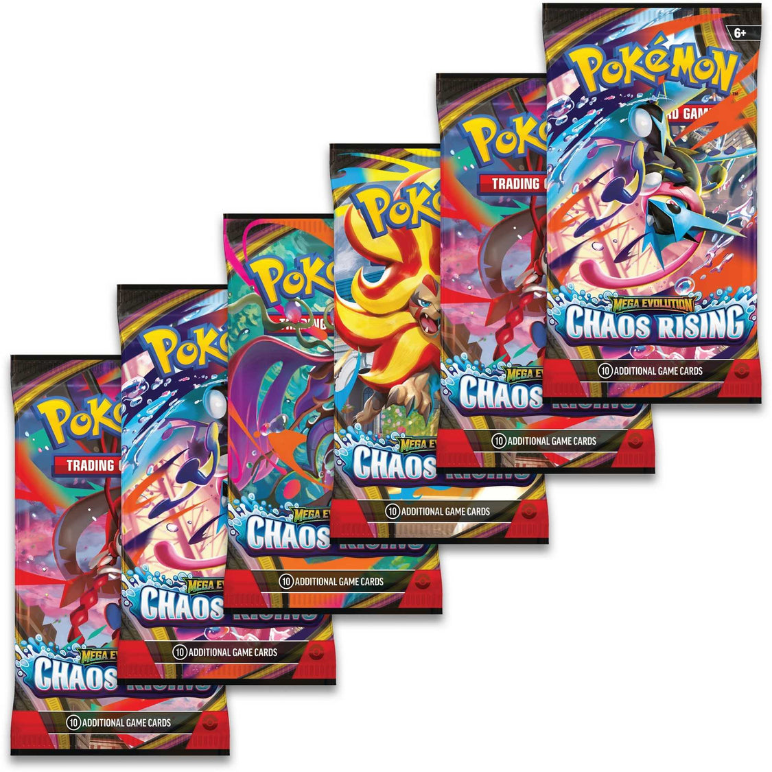 Pokémon TCG: Mega Evolution - Chaos Rising Booster Pack (Single Pack)