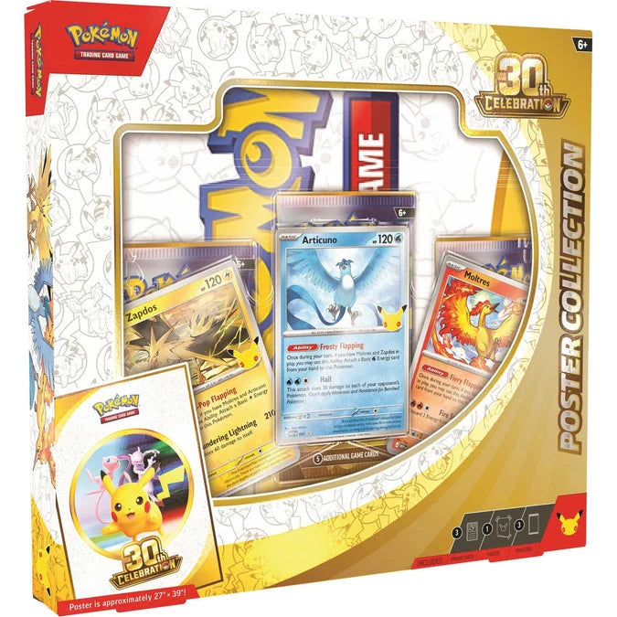 2026 POKÉMON 30th ANNIVERSARY CELEBRATION POSTER COLLECTION