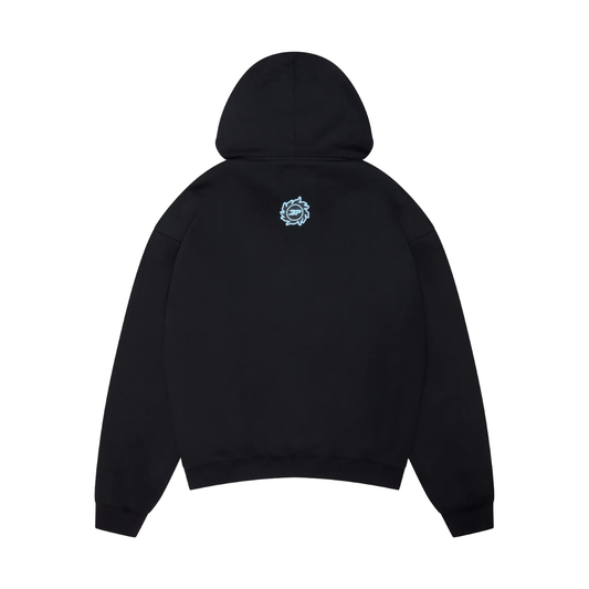 Broken Planet Sky Walking Hoodie Midnight Black