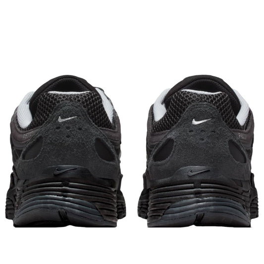 Nike P-6000 Suede Anthracite Black Chrome Metallic Silver
