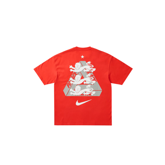 England Nike x Palace Premium T-Shirt 'Red'
