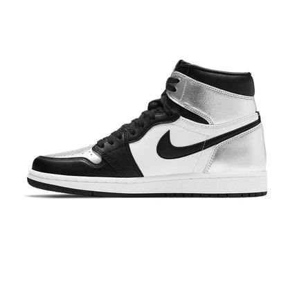 Air Jordan 1 Retro High Silver Toe W