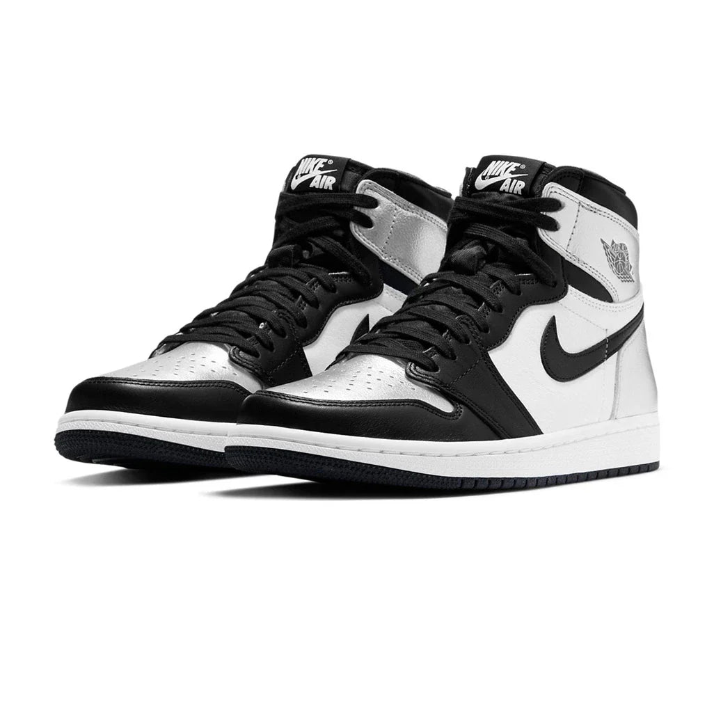 Air Jordan 1 Retro High Silver Toe W