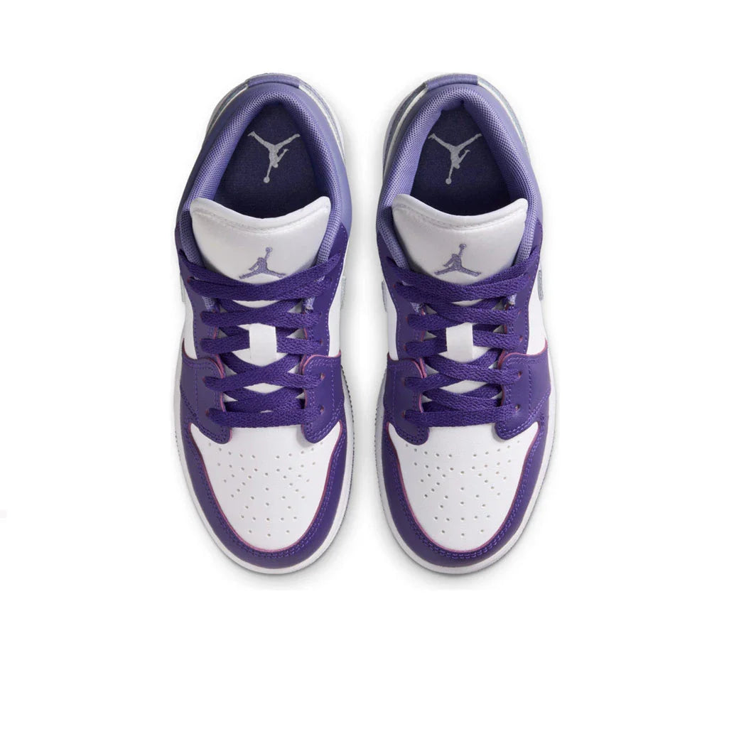 Air Jordan 1 Low Court Purple White GS