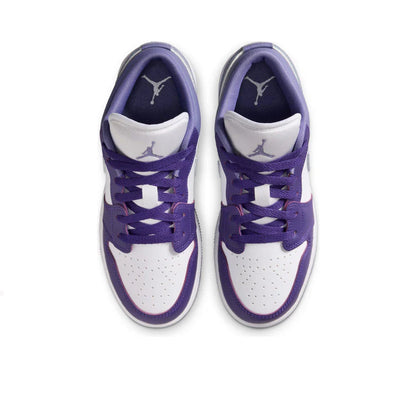 Air Jordan 1 Low Court Purple White GS