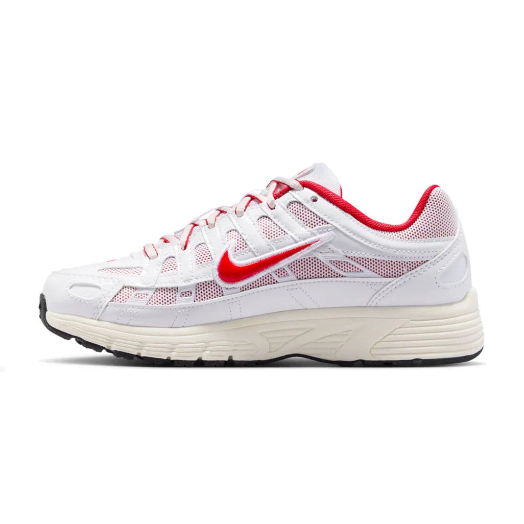 Nike P-6000 White University Red Sail Black