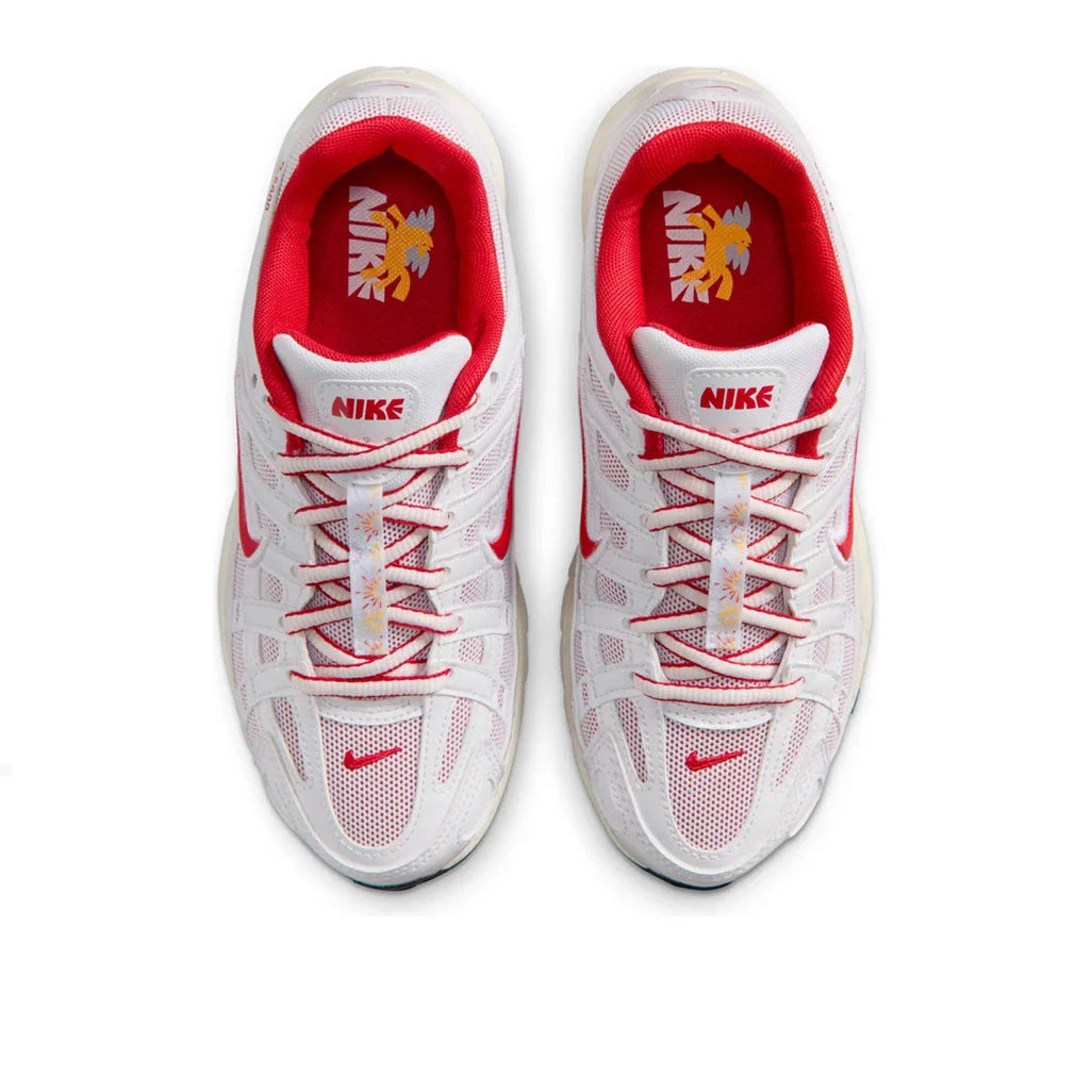 Nike P-6000 White University Red Sail Black