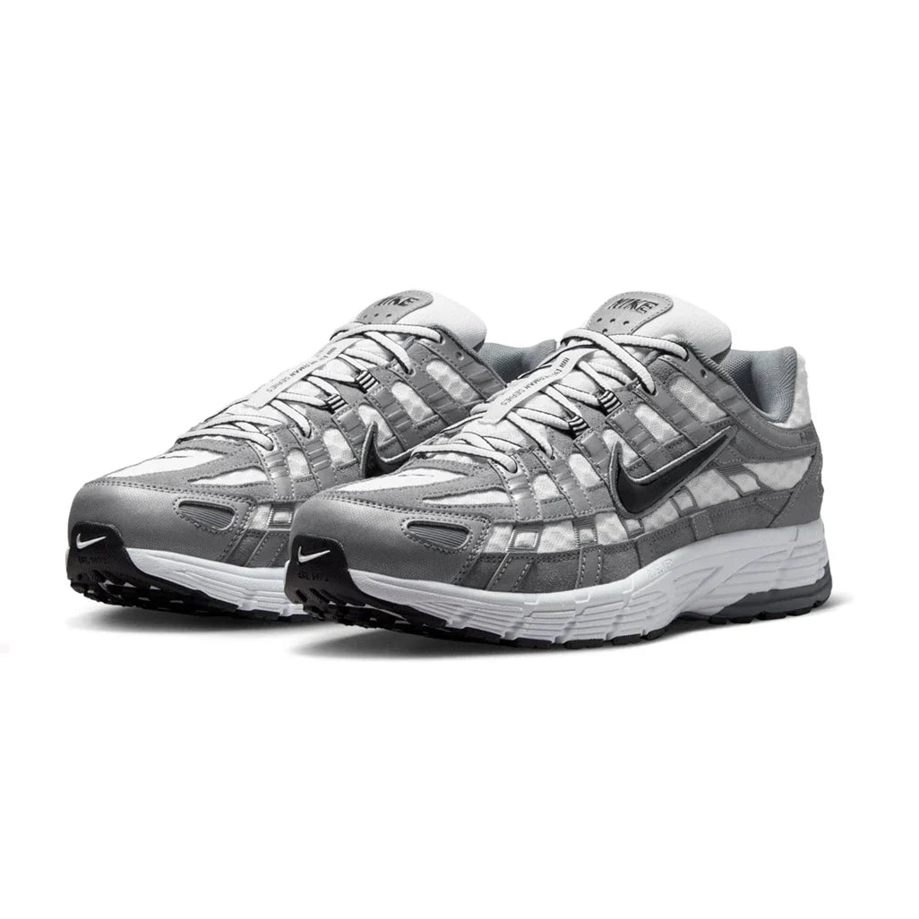 Nike P-6000 White Metallic Cool Grey