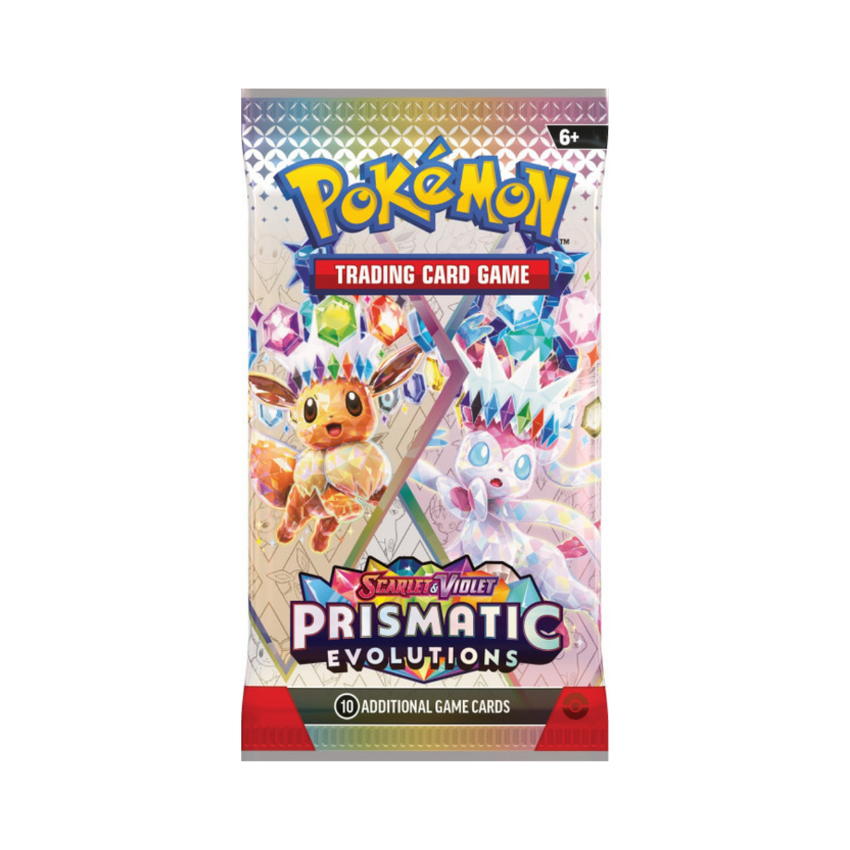 Pokémon TCG: Scarlet & Violet — Prismatic Evolutions Booster Pack (Single Pack)