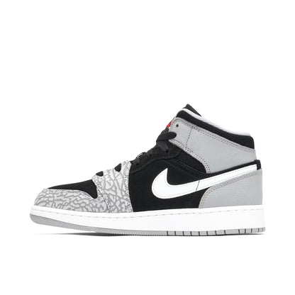 Jordan 1 Mid SE Elephant Print (GS)