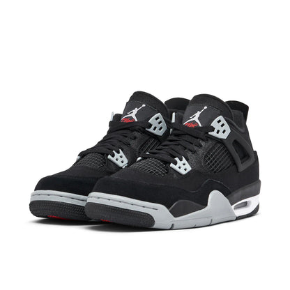 Jordan 4 Retro Black Canvas (GS)