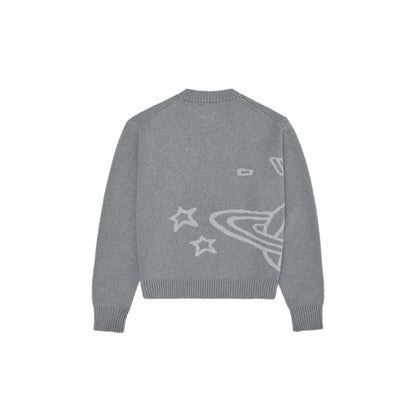 Broken Planet Knit Grey