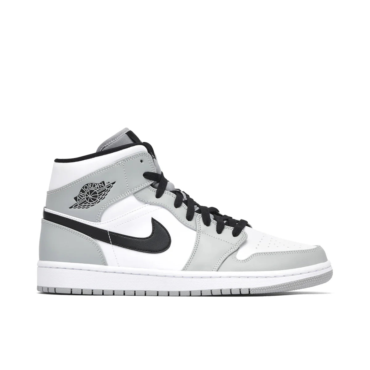 Jordan 1 Mid Light Smoke Grey