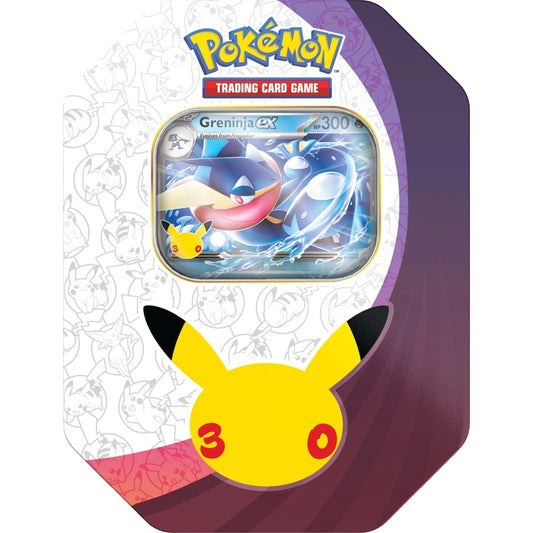 2026 POKÉMON 30th ANNIVERSARY CELEBRATION GRENINJA EX TIN