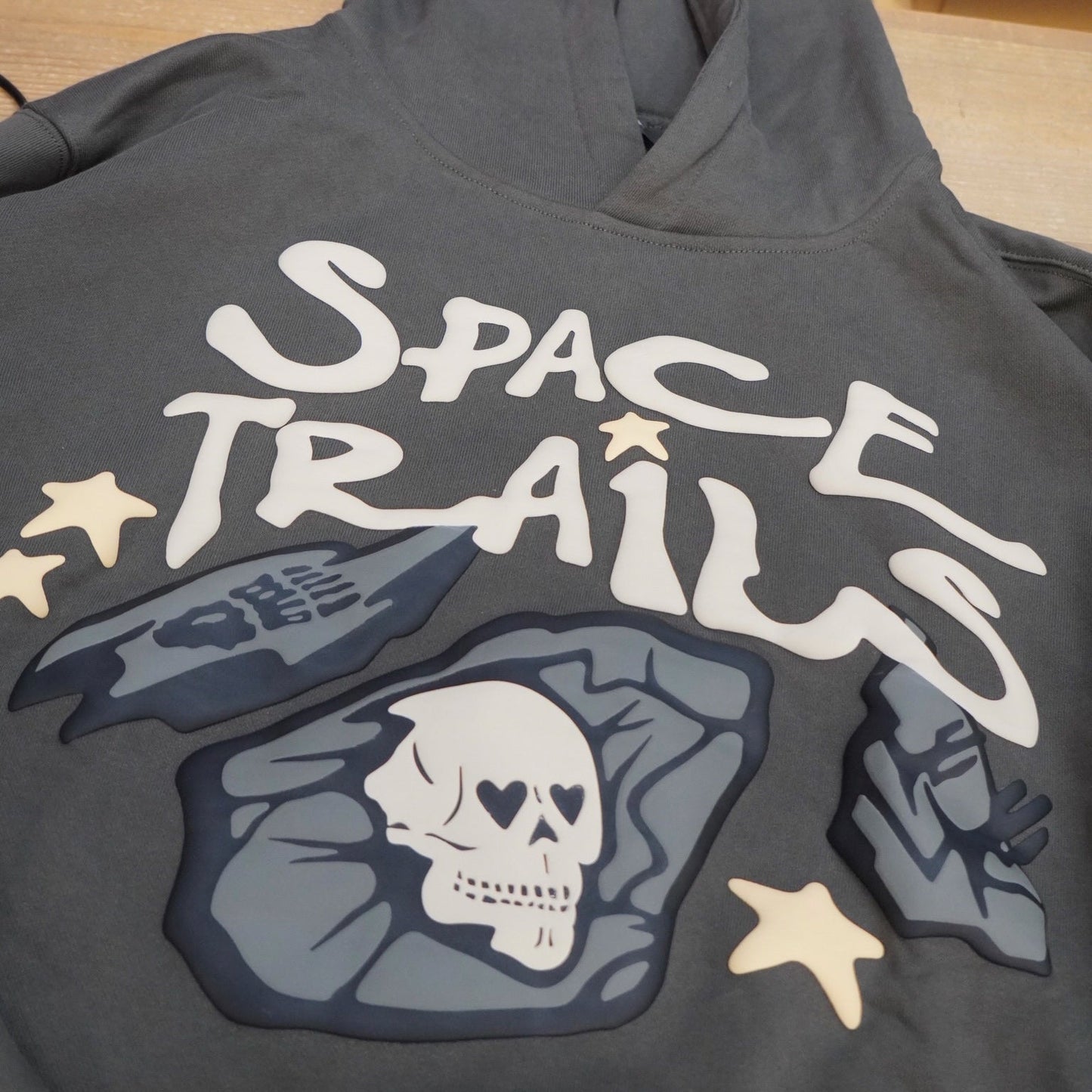 Broken Planet Market Space Trails Hoodie Beluga Gray