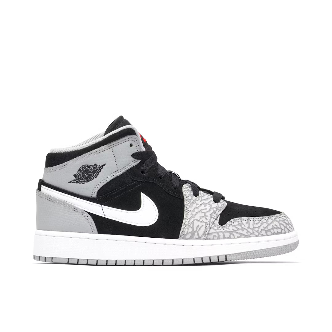 Jordan 1 Mid SE Elephant Print (GS)