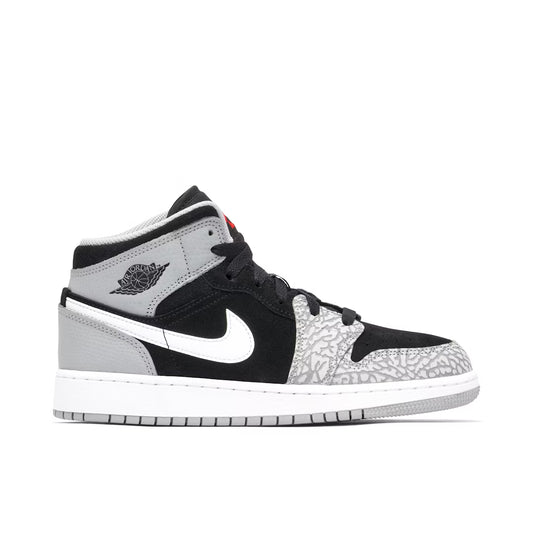 Jordan 1 Mid SE Elephant Print (GS)