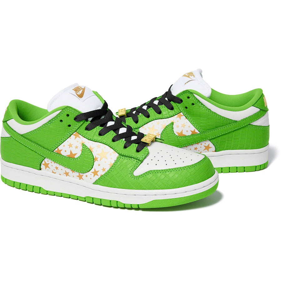 Nike SB Dunk Low Supreme Stars Mean Green (2021)