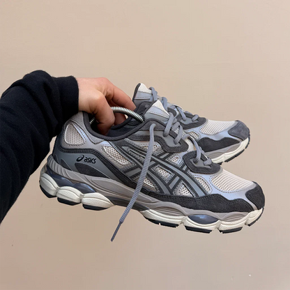 ASICS Gel-NYC Oatmeal Obsidian Grey