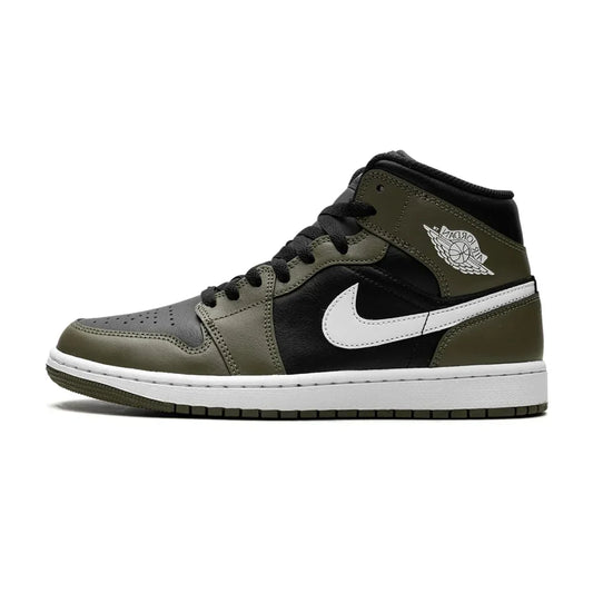 Air Jordan 1 Mid Medium Olive GS