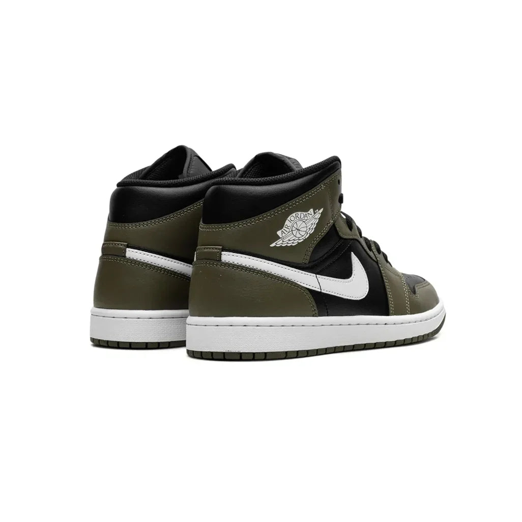 Air Jordan 1 Mid Medium Olive GS