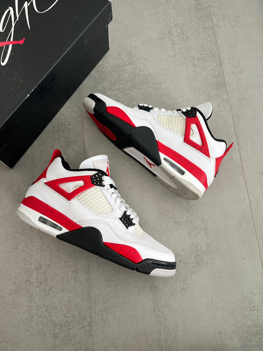 UK 8.5 - Jordan 4 Retro Red Cement