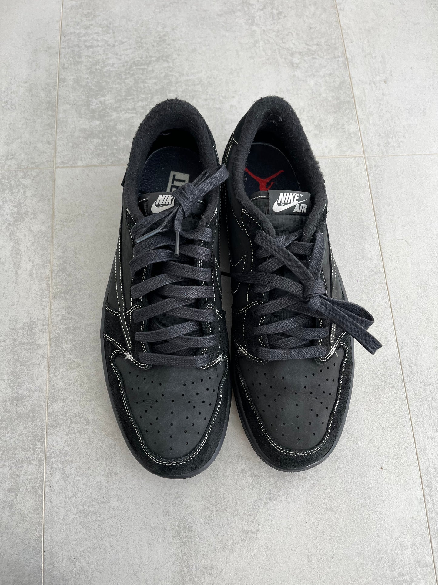 UK 11 - Jordan 1 Retro Low OG SP Travis Scott Black Phantom