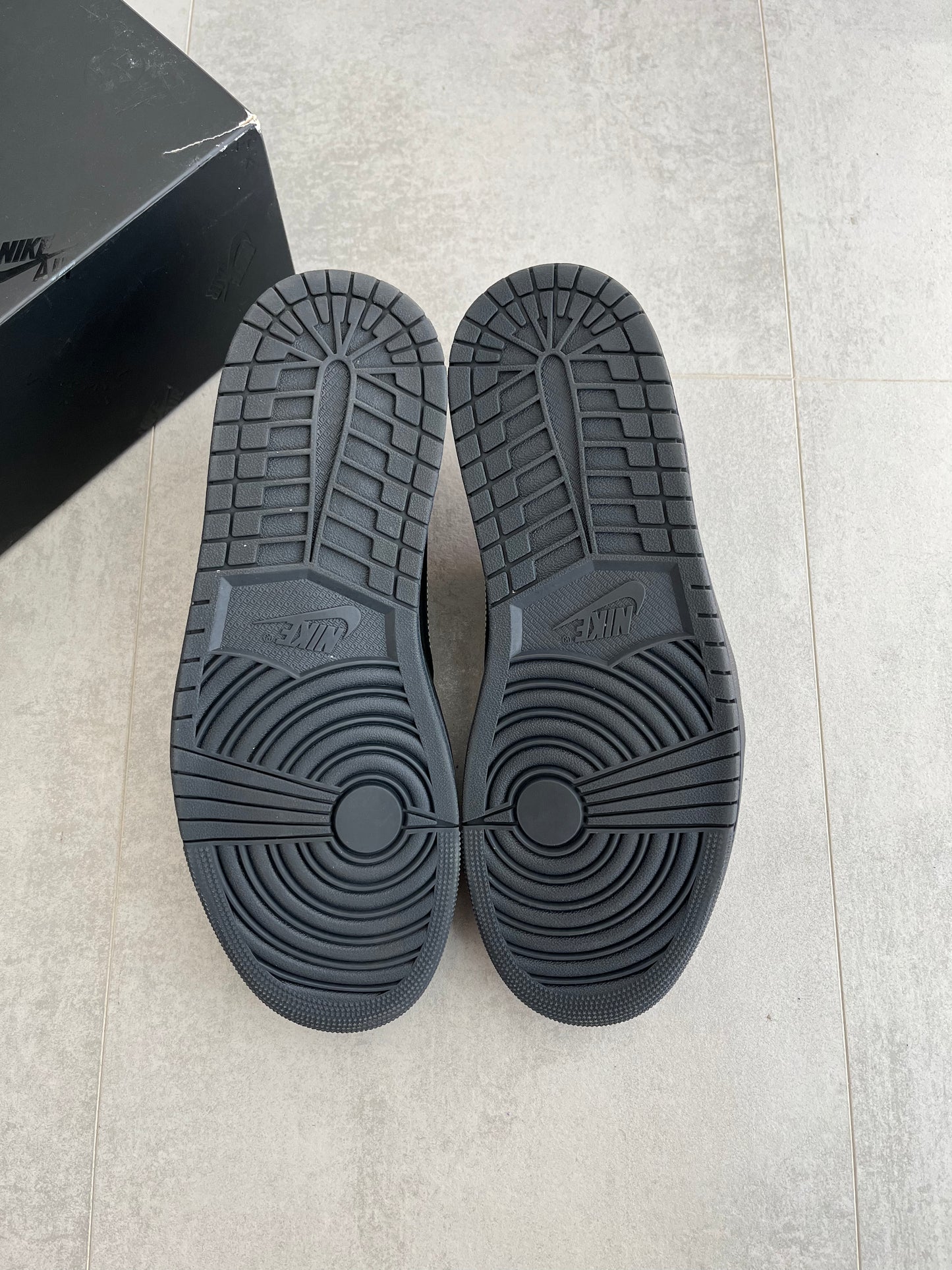 UK 10 - Jordan 1 Retro Low OG SP Travis Scott Black Phantom