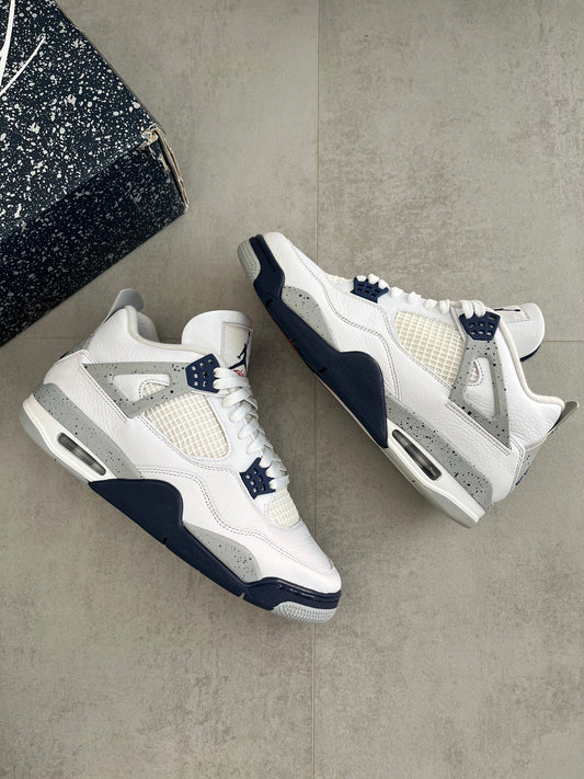 UK 9 - Jordan 4 Retro Midnight Navy