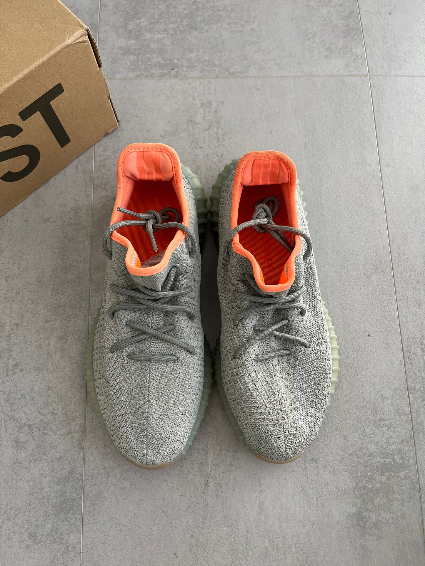 UK 9.5 - adidas Yeezy Boost 350 V2 Desert Sage