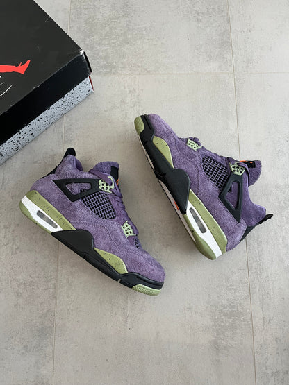 UK 5.5 - Jordan 4 Retro Canyon Purple (Women's)