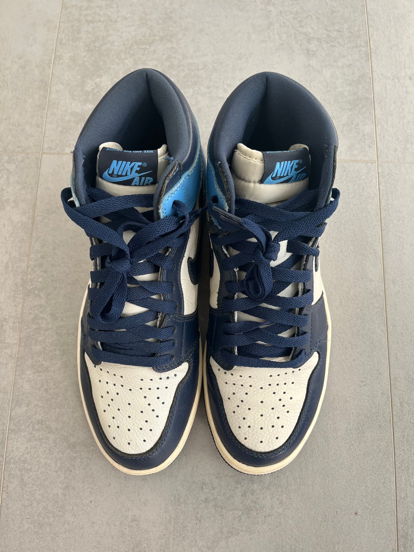 UK 8 - Jordan 1 Retro High Obsidian