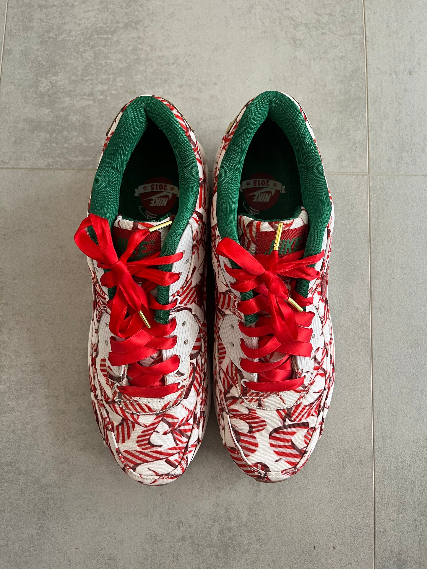 Nike Air Max 90 Candy Cane Christmas (2015) (Women's)