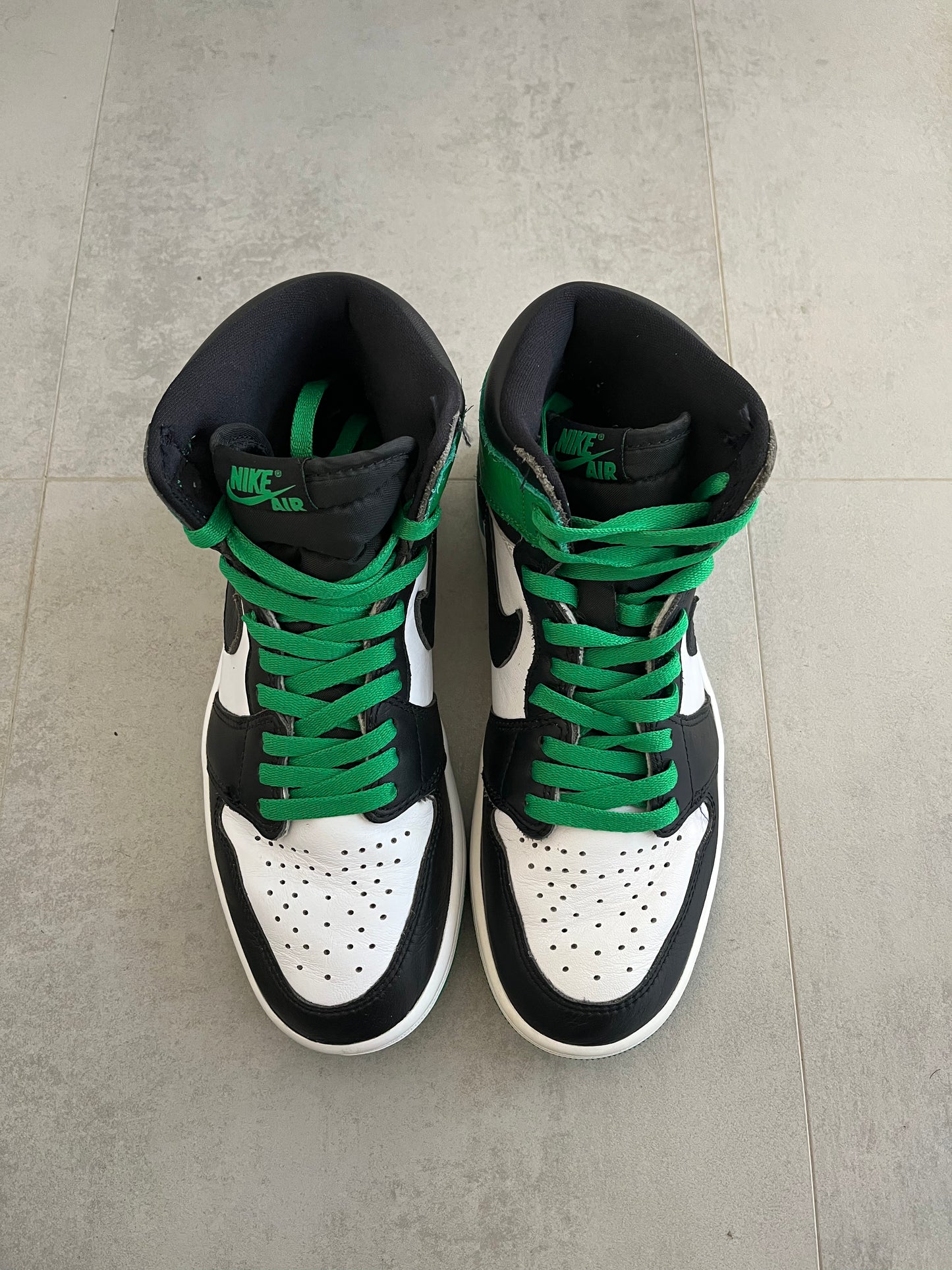 UK 7 - Jordan 1 Retro High OG Lucky Green