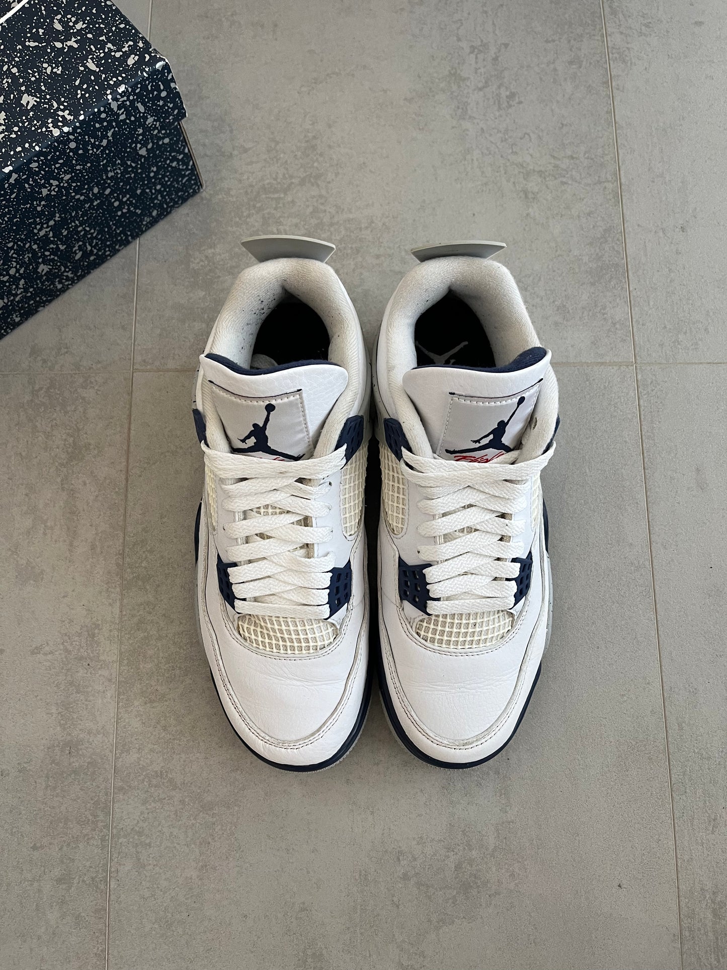 UK 7 -  Nike Air Jordan 4 Retro Midnight Navy