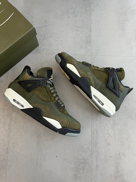 UK 12 - Nike Air Jordan 4 Retro SE 'Craft Olive'