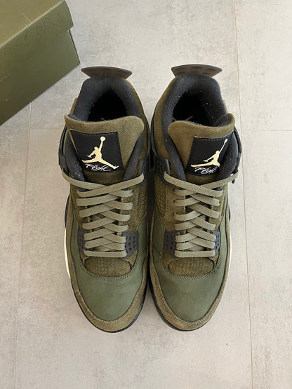 UK 12 - Nike Air Jordan 4 Retro SE 'Craft Olive'