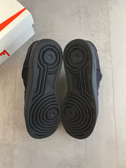 UK 7 - Nike x Stüssy Air Force 1 Low "Black"