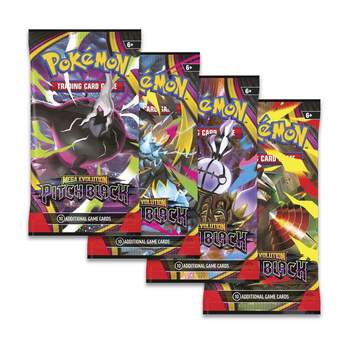 Pokémon TCG: Mega Evolution - Pitch Black Booster Pack (Single Pack)