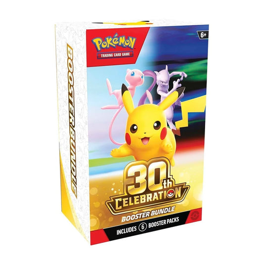 2026 POKÉMON 30th ANNIVERSARY CELEBRATION BOOSTER BUNDLE