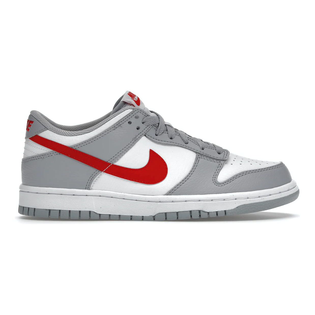 Nike Dunk Low White Grey Red (GS)