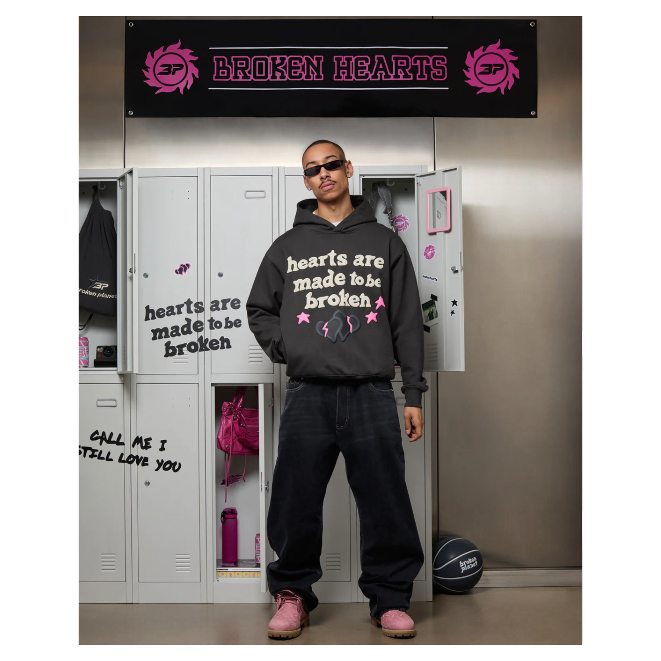 Broken Planet Market Hearts Are Made To Be Broken Hoodie