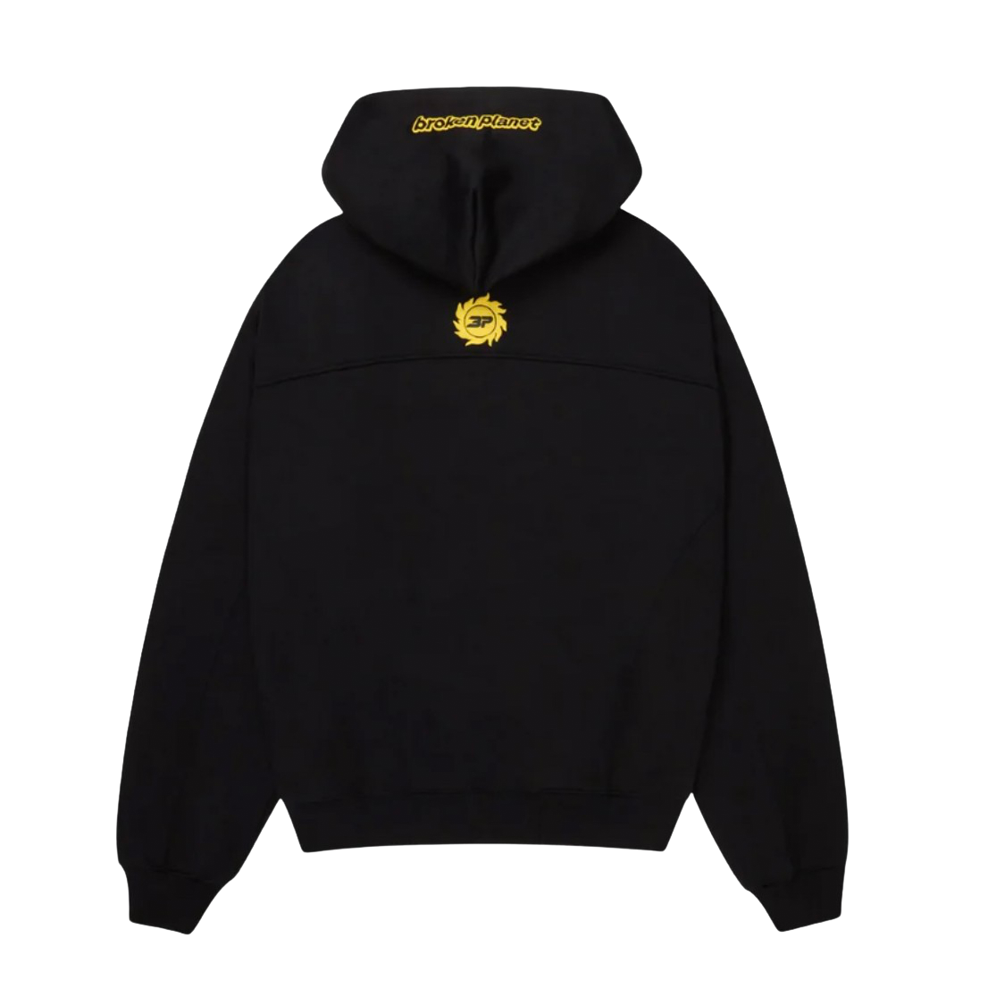 Broken Planet Market Cosmic Speed Hoodie Midnight Black