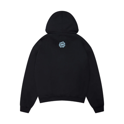 Broken Planet Sky Walking Hoodie Midnight Black